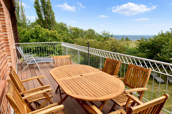 Blick Balkon nach links Blick Balkon nach links