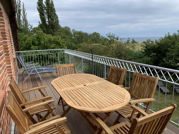 Blick Balkon nach links