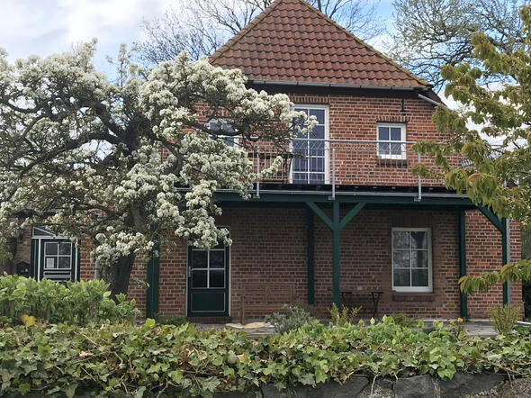 Balkonansicht von außen