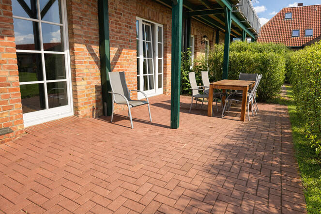 Terrasse, Blick rechts