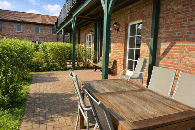 Terrasse, Blick links