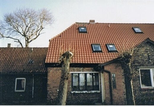 1992 neues Dach auf dem Bauernhaus